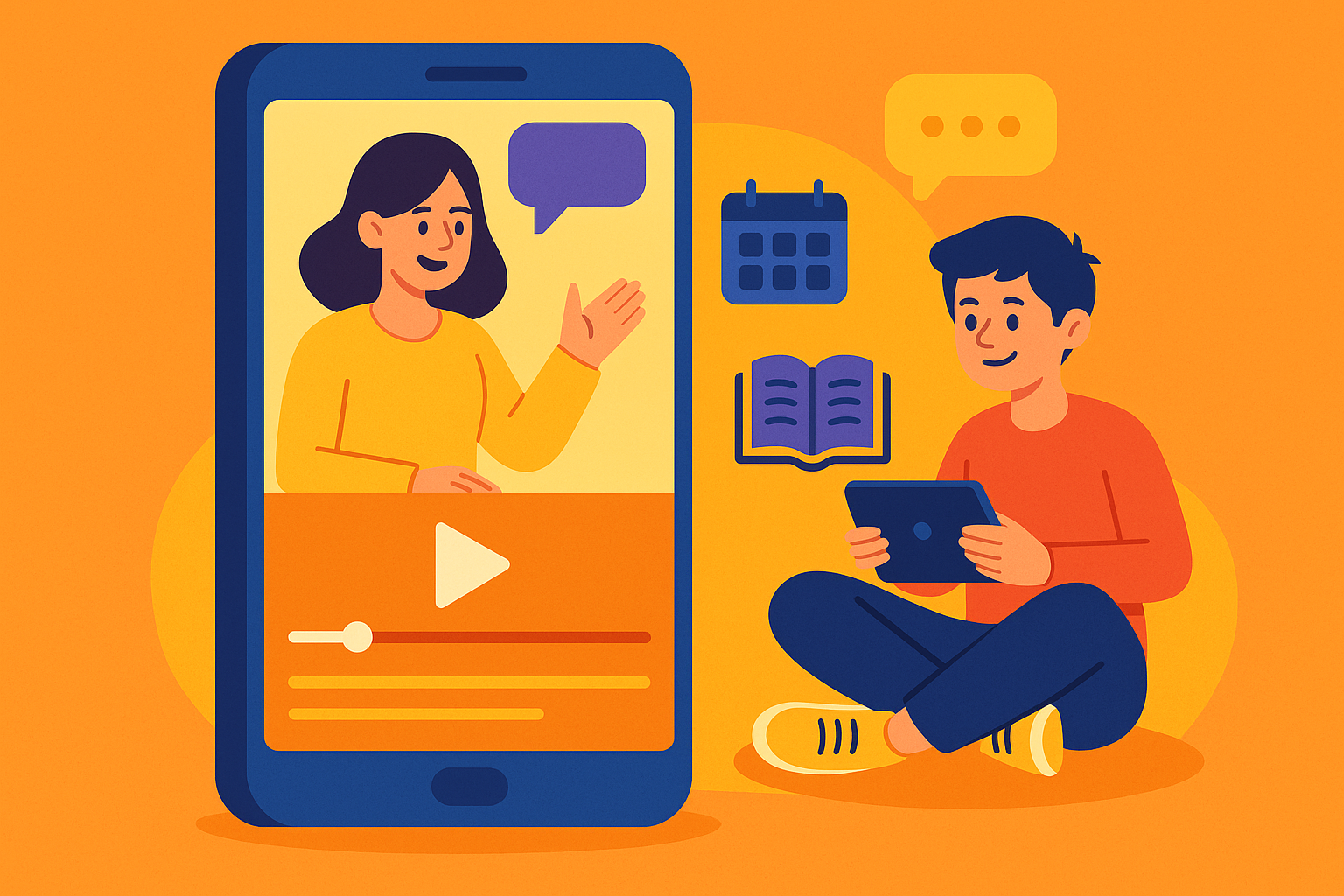 Mobile App for Online Coaching Classes|| +91-9874316000