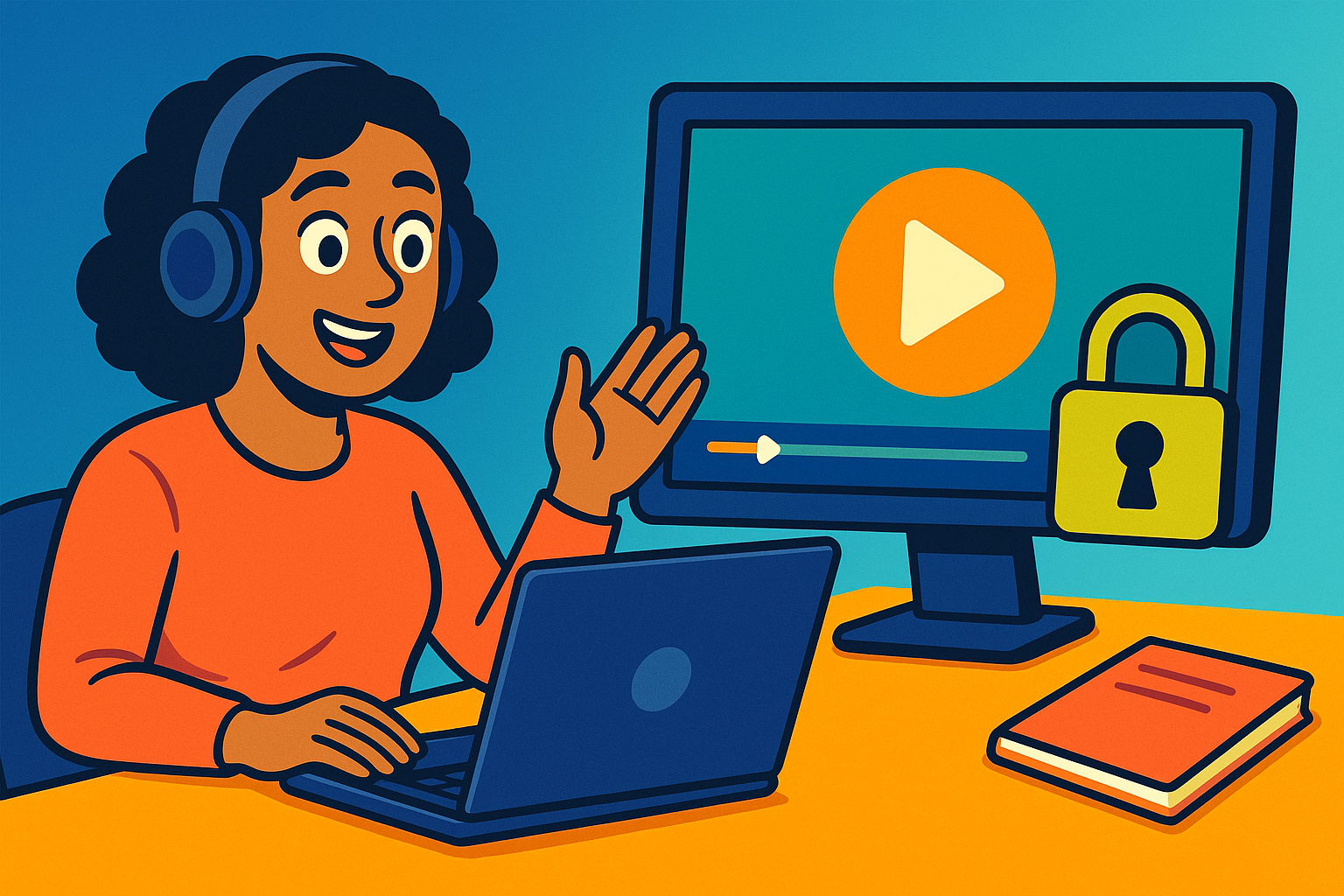 Create Online Courses with Secure Video Delivery|| +91-9874316000