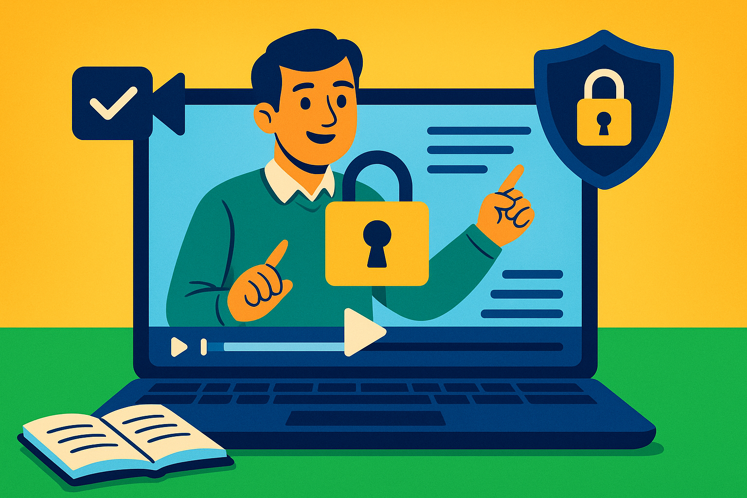 Video Encryption for Online Classes|| +91-9874316000