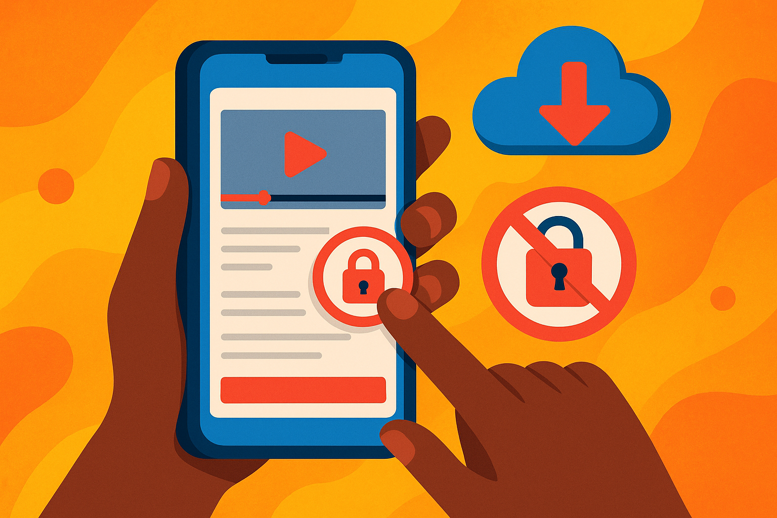 App to Restrict Video Download|| +91-9874316000