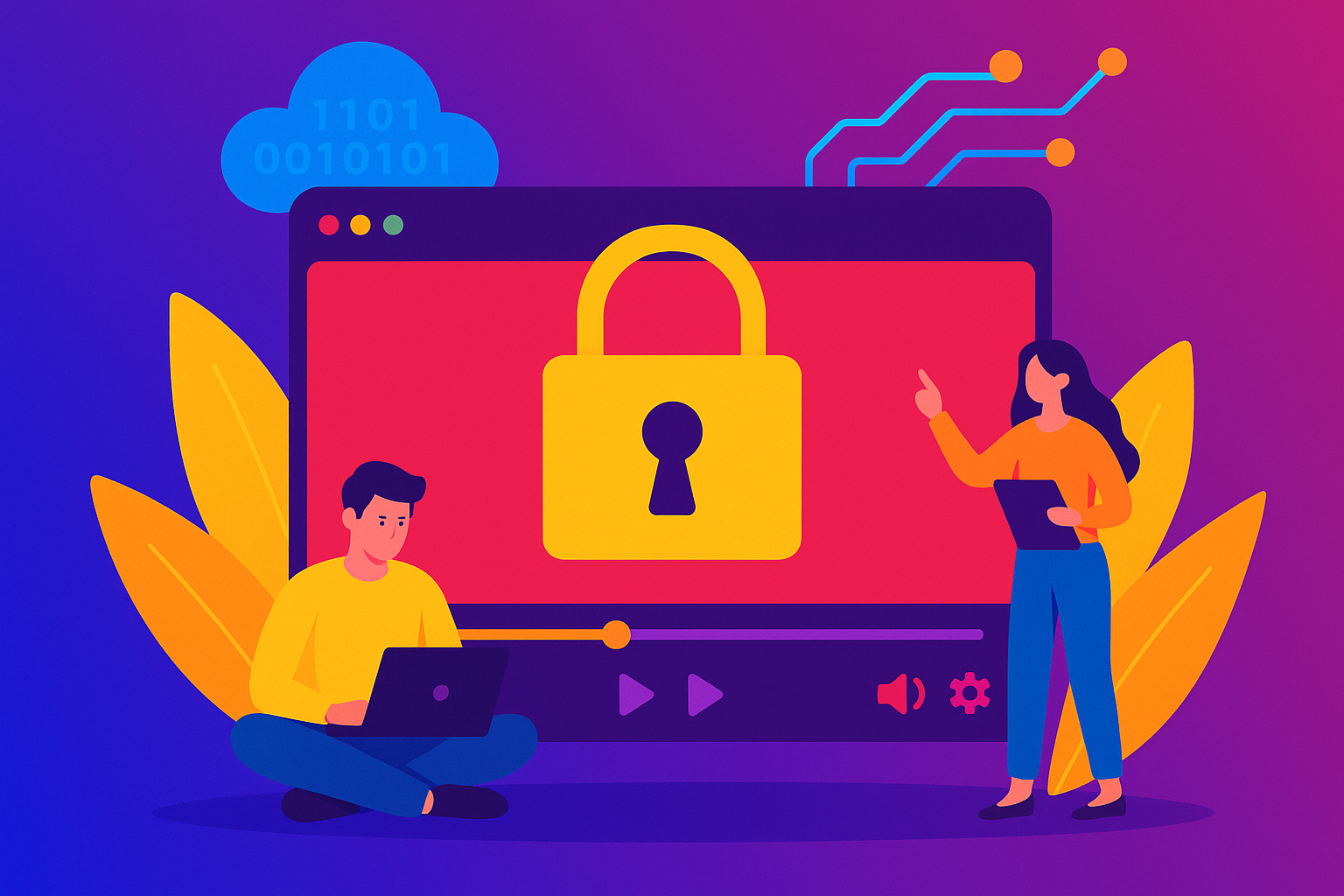 Digital Rights Management for Video|| +91-9874316000