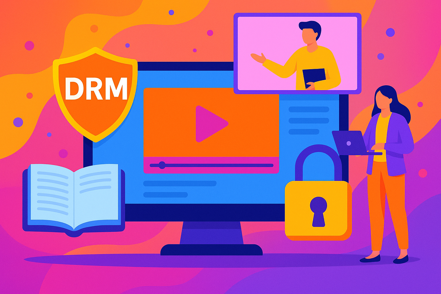 DRM Protection for Classes in Vadodara|| +91-9874316000