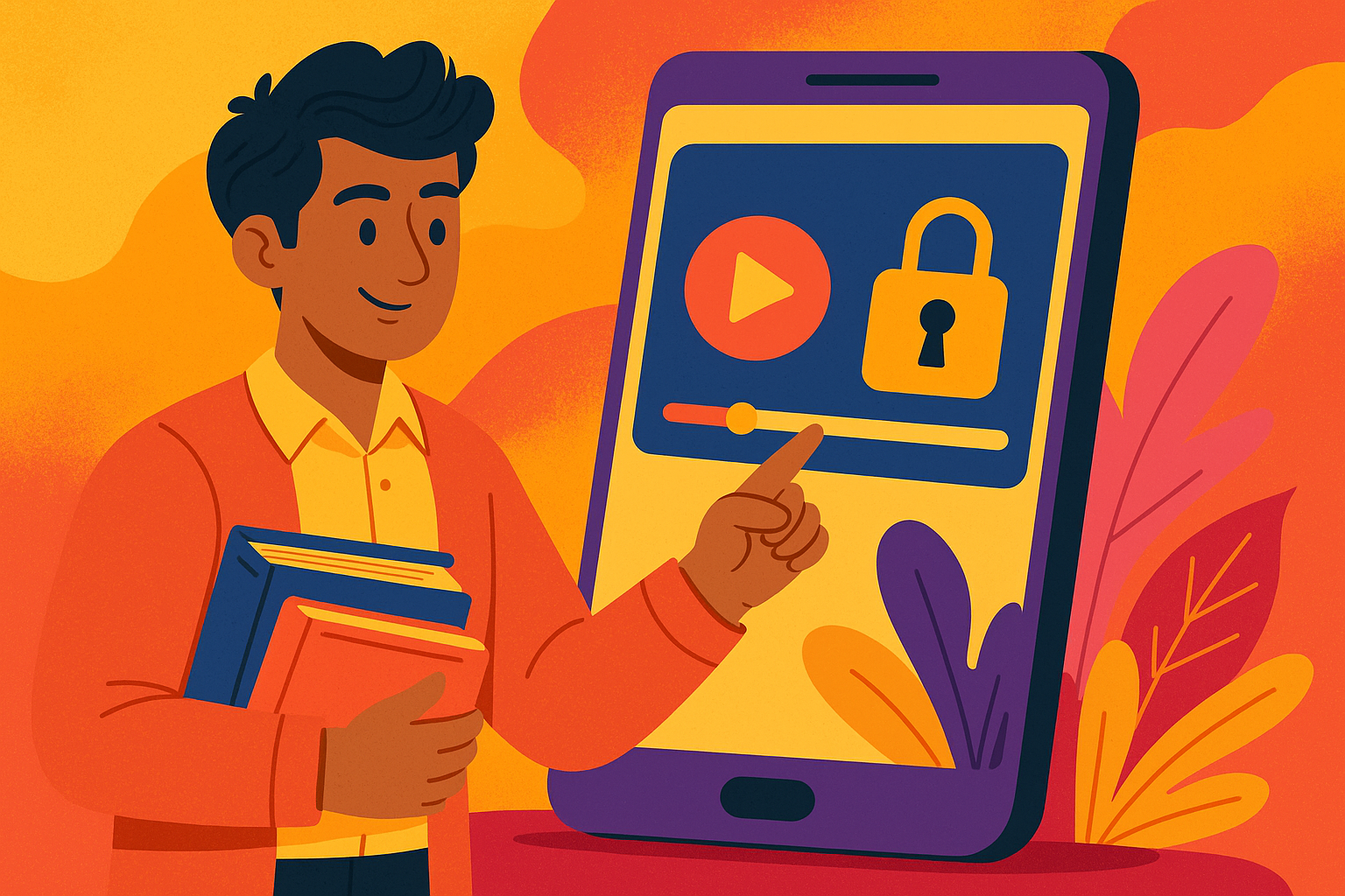 Encrypted Video App for Teachers – DTH LMS Pro || +91-9874316000