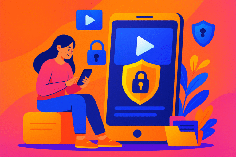 Video Course App with Encryption | +91-9874316000