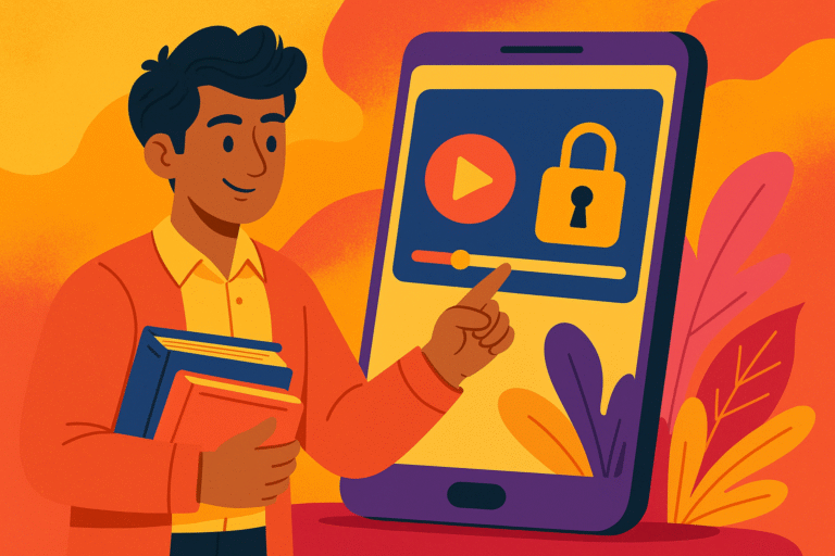 Encrypted Video App for Teachers – DTH LMS Pro || +91-9874316000