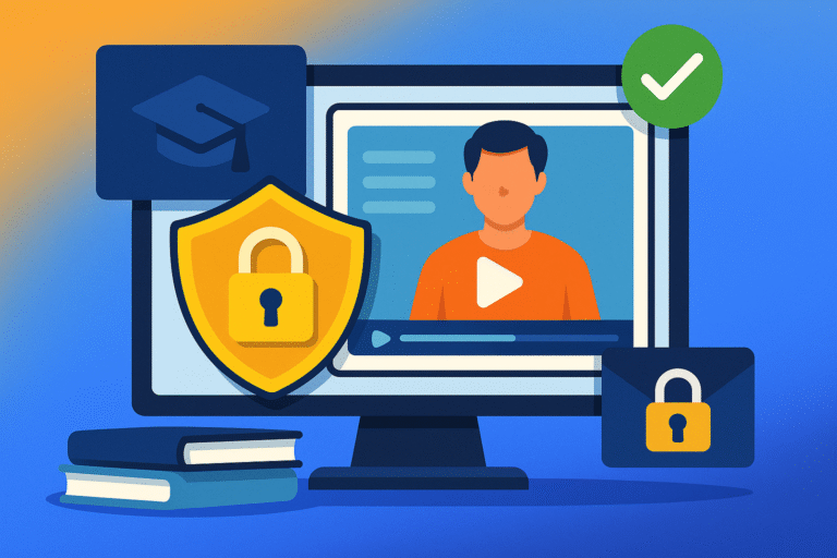 Learning Management System with Video Encryption|| +91-9874316000