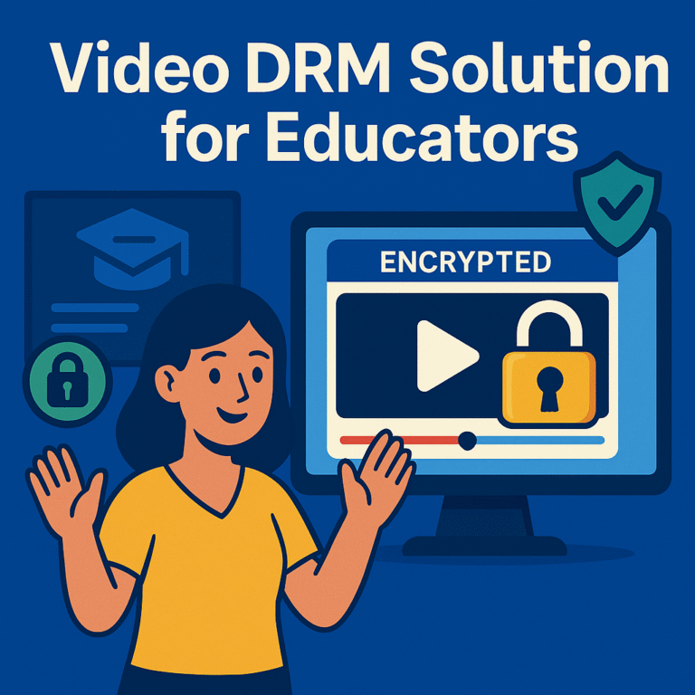 Video DRM Solution for Educators|| +91-9874316000