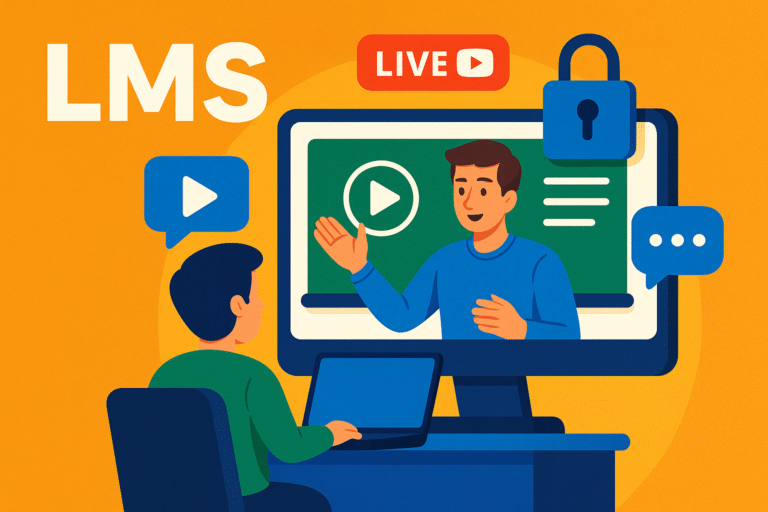 LMS for YouTube Live Streaming Classes|| +91-9874316000