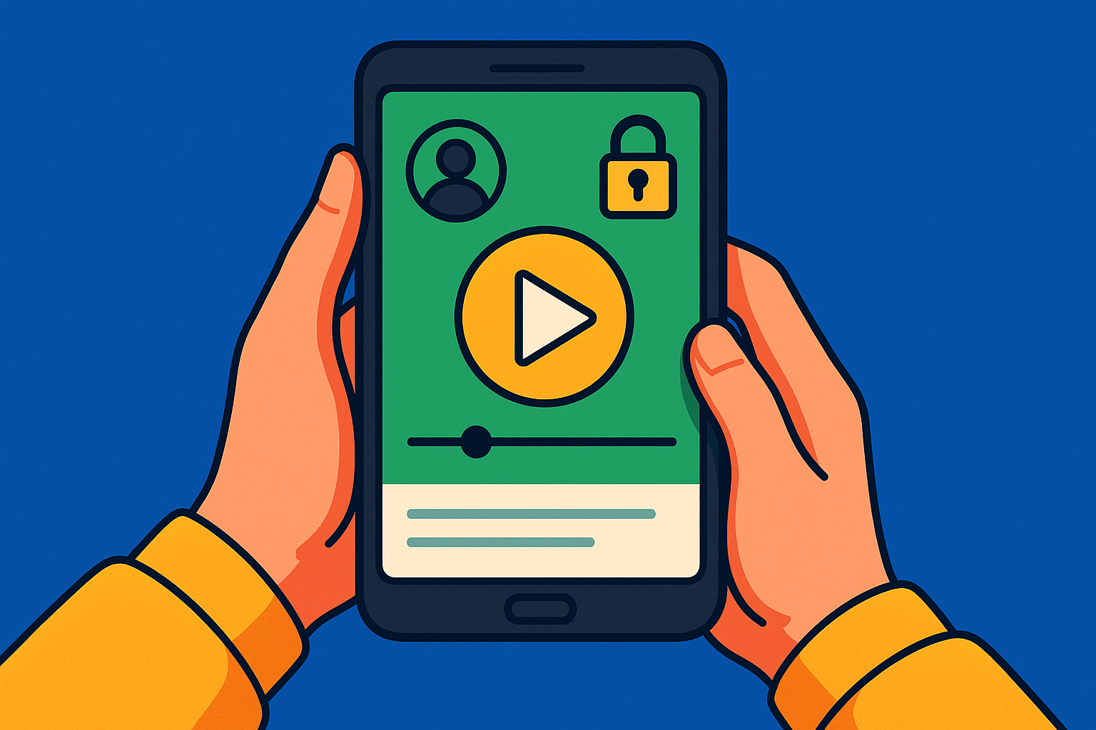 Mobile app for encrypted lectures || +91-9874316000