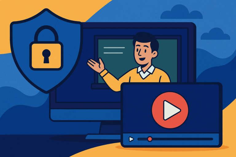 How to Host Video Lectures Safely|| +91-9874316000