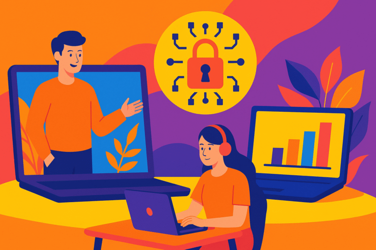 Hybrid Learning with Encryption|| +91-9874316000