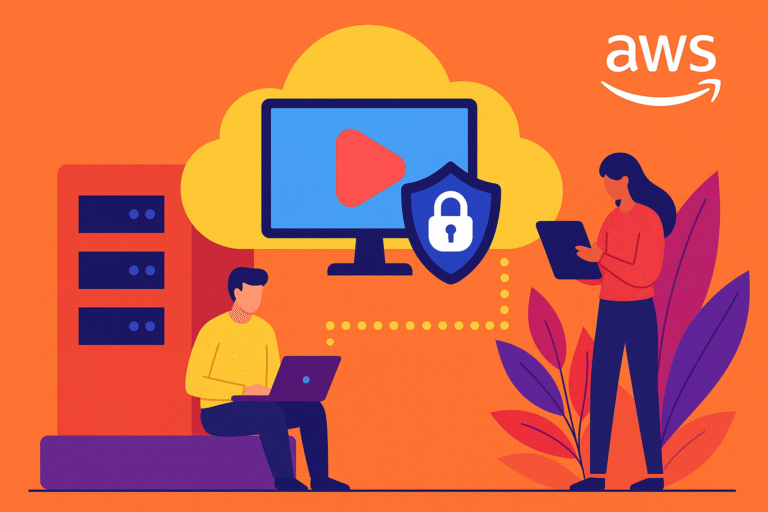 Encrypted Video Storage on AWS|| +91-9874316000