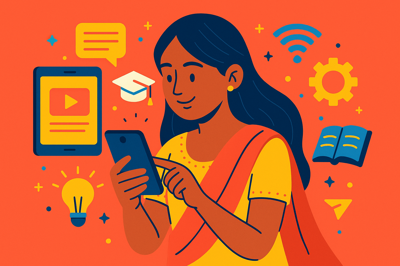 Mobile Teaching App India|| +91-9874316000