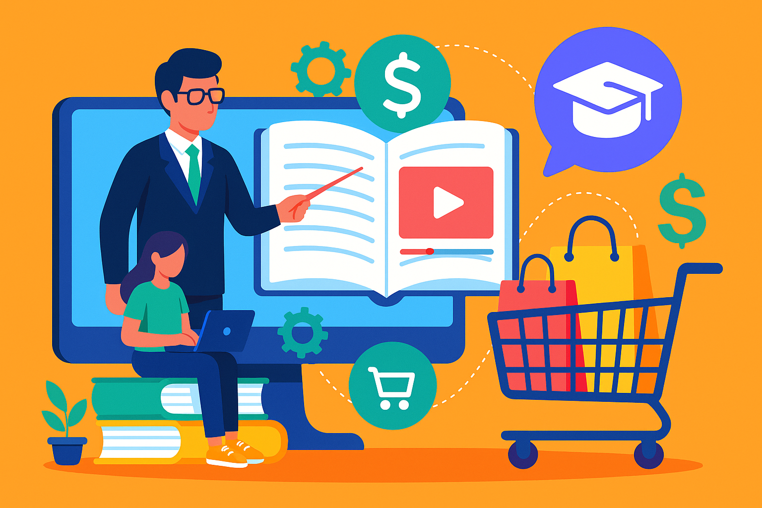 Ecommerce-Enabled LMS|| +91-9874316000