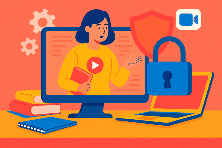 Online Tuition with Video Lockdown|| +91-9874316000