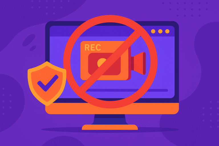 Prevent Screen Recording in Browser | +91-9874316000